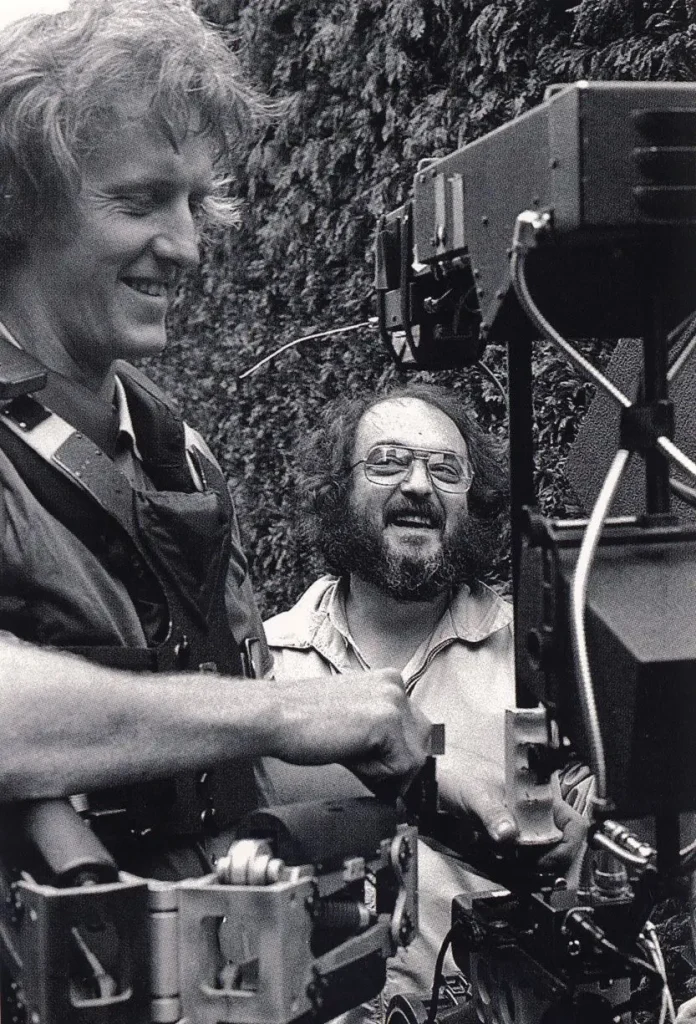 Garrett with Stanley Kubrick